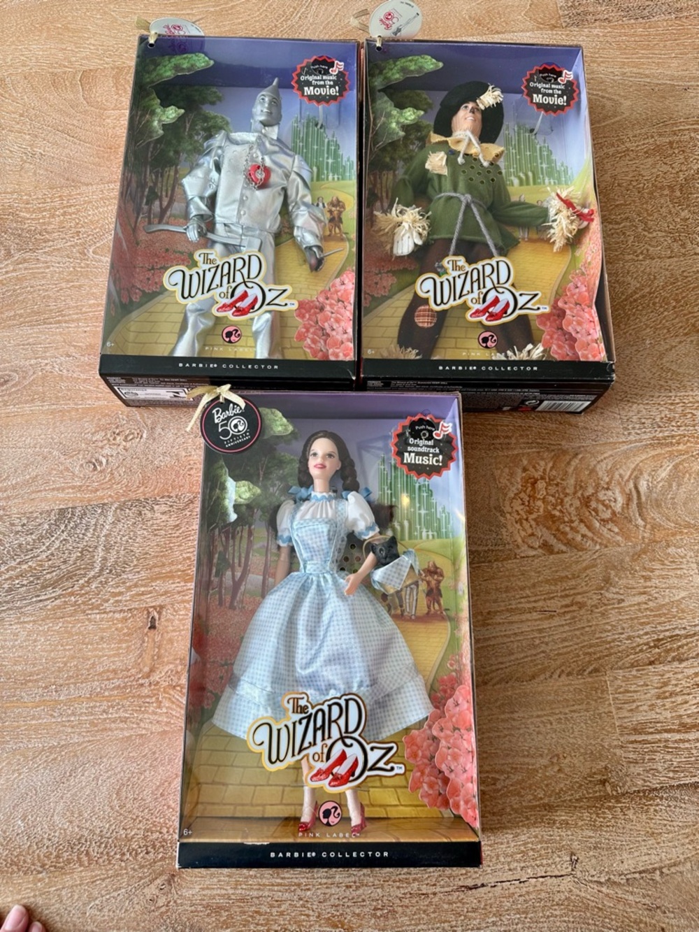 NIB - Barbie - 50th Anniversary Collection
Wizard of Oz - 70th Anniversary
